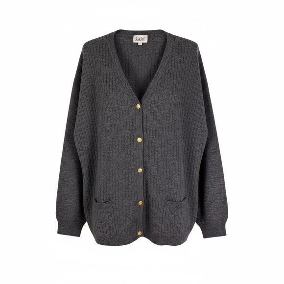 Tabi International | Vintage Cardigan | XL | Relaxed / Oversized | Minimalist - Picture 1 of 16